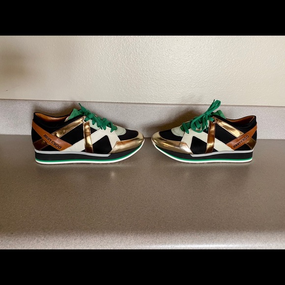 NWT *Rare* JIMMY CHOO LONDON Sneakers - Picture 5 of 9
